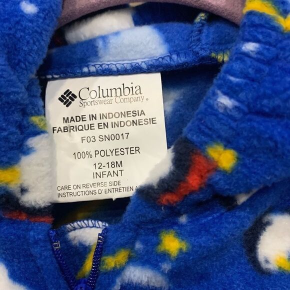 NWT Columbia Fleece Suit - Picture 3 of 5